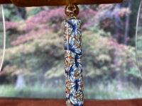 Stained Glass Look Polymer Clay Key Chain