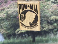POW/MIA Key Chain Laser Engraved