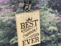 Best Nana Key Chain Laser Engraved
