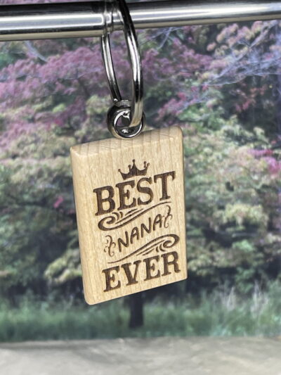 Best Nana Key Chain Laser Engraved