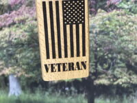 Veteran Key Chain Laser Engraved