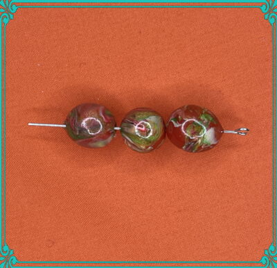 Colors of the Amazon10mm Polymer Clay Hand Rolled Beads - Image 3