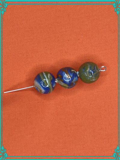 Colors of the Earth 10mm Polymer Clay Hand Rolled Beads - Image 4