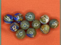 Colors of the Earth 10mm Polymer Clay Hand Rolled Beads