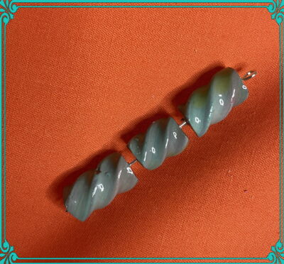 OliveTwist 7x14mm Polymer Clay Hand Rolled Beads - Image 4